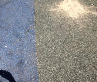 Use our PIP seam and crack binder to fix gaps in your EPDM poured in surface.