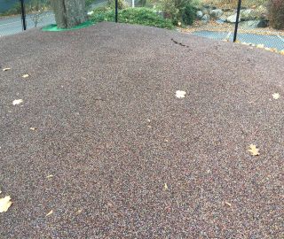Playground EPDM wear layer cracking.