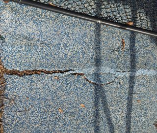 How to repair playground rubber surface.