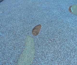 Wear on EPDM rubber surfacing