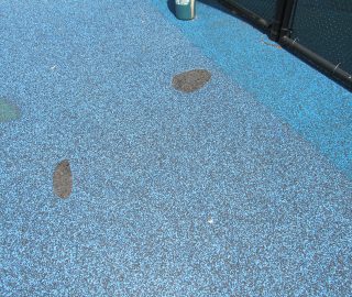 Before poured in place repair kit.