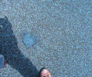 Patch with EPDM rubber repair kit.