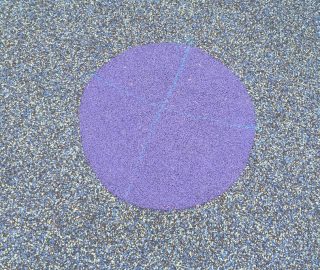 Create a design on your surface with poured in place repair kits.