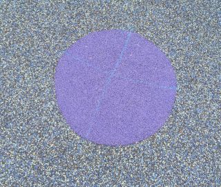 Create a design on your surface with poured in place repair kits.