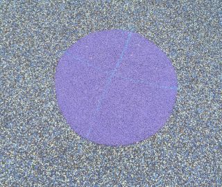 Create a design on your surface with poured in place repair kits.
