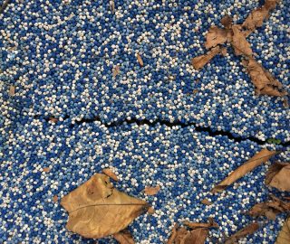 Playground surface crack repair with our playground surfacing repair products.
